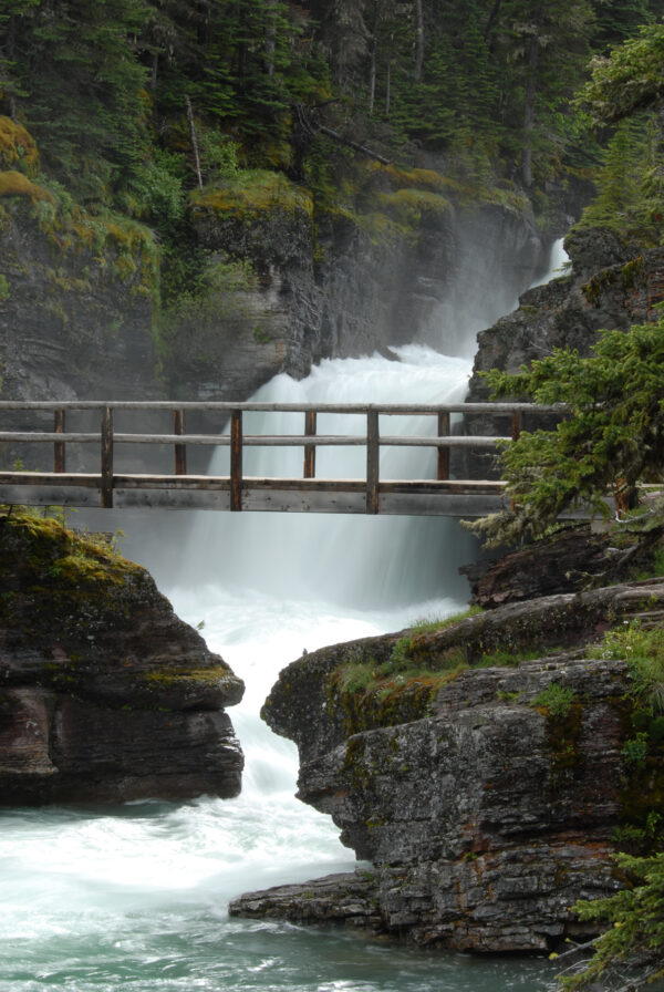 Bridge in a lake