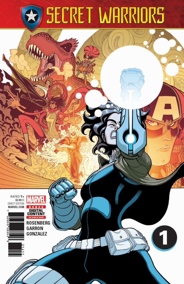 Secret Warrior comic cover